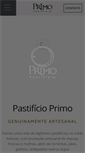 Mobile Screenshot of pastificioprimo.com.br